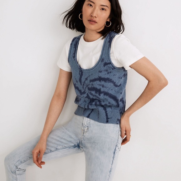 Madewell Tie-Dye Fairview Sweater Tank - Picture 8 of 9